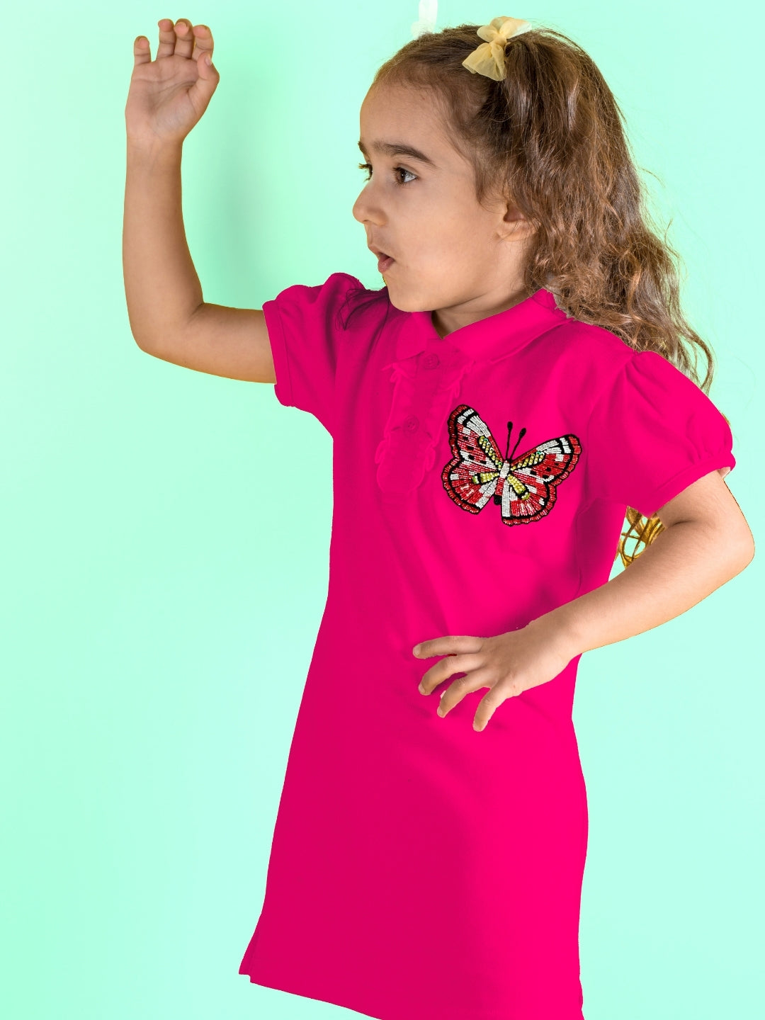 Butterfly Straight Dress